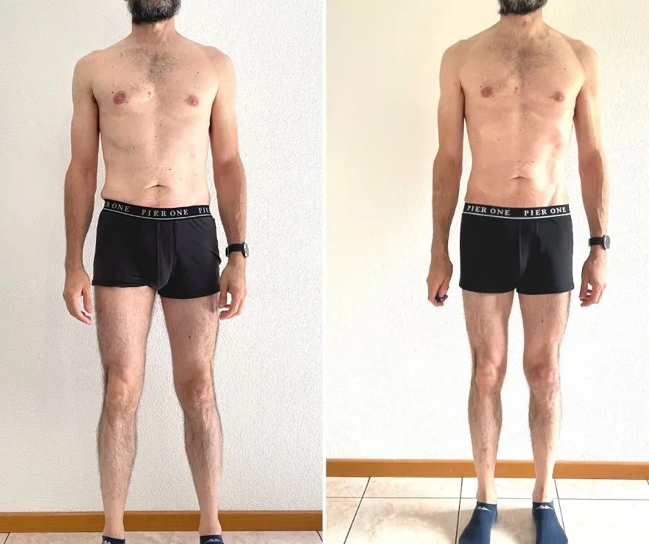 Trasformazione di Alessio: −6 kg in 5 mesi, foto prima e dopo
